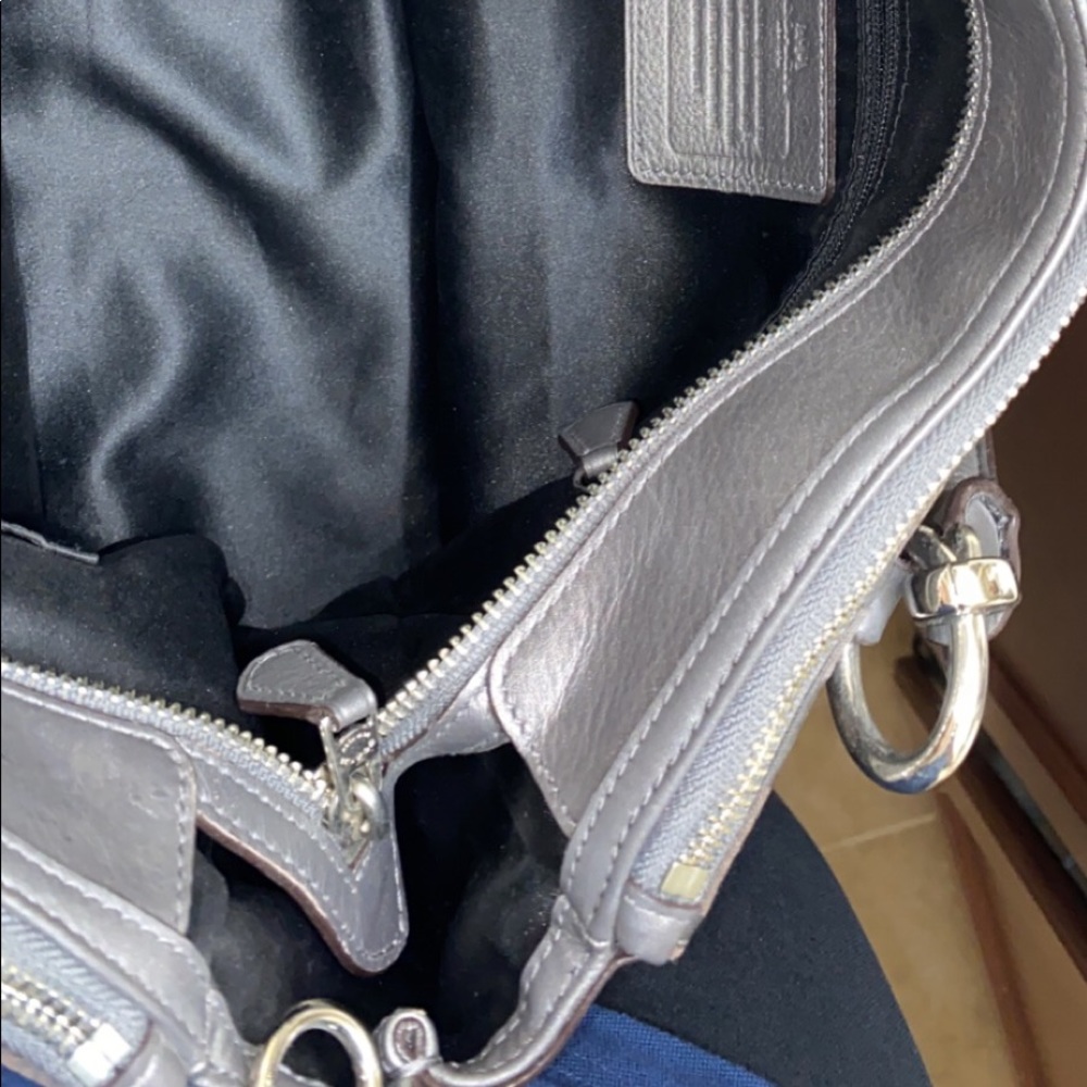 Coach Purse -Gray - image 5